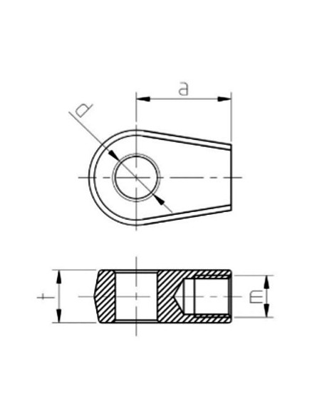 Oko s vnitřním závitem 14,1-12x20- M10   280.568