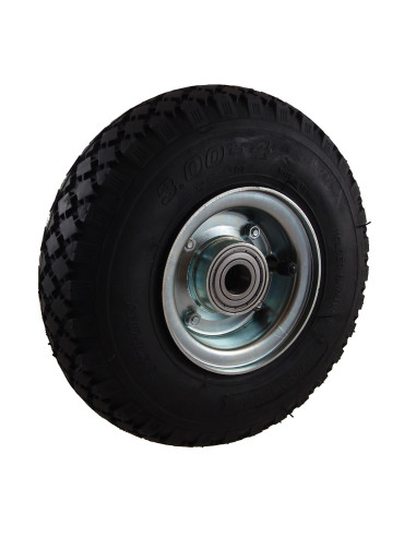 Nafukovací kolo na půleném pozinkovaném disku NB 260 GLV-B2-kostičkový -50x30mm